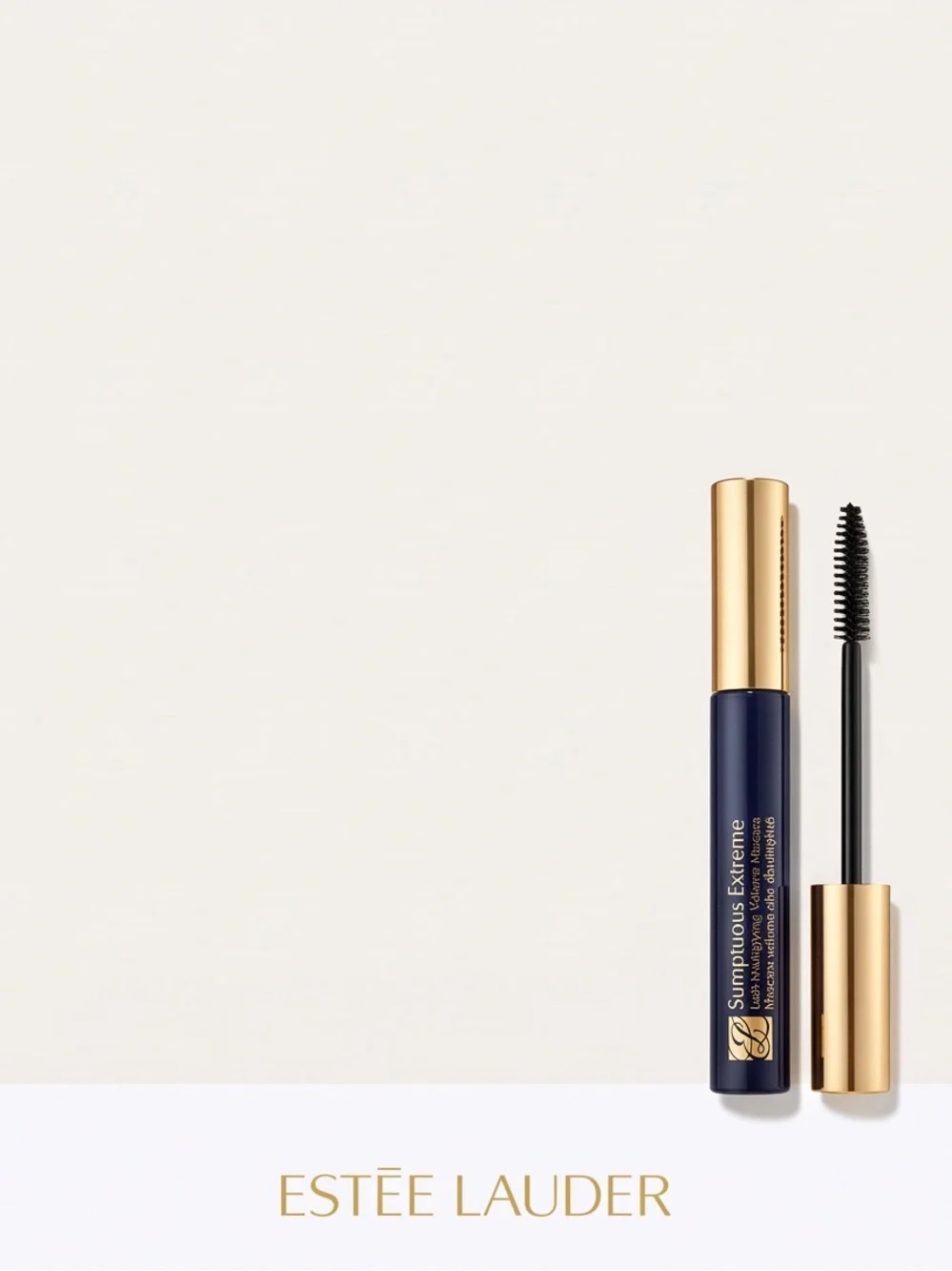 Estee Lauder Navy and Gold Mascara with Black Eye Pencil